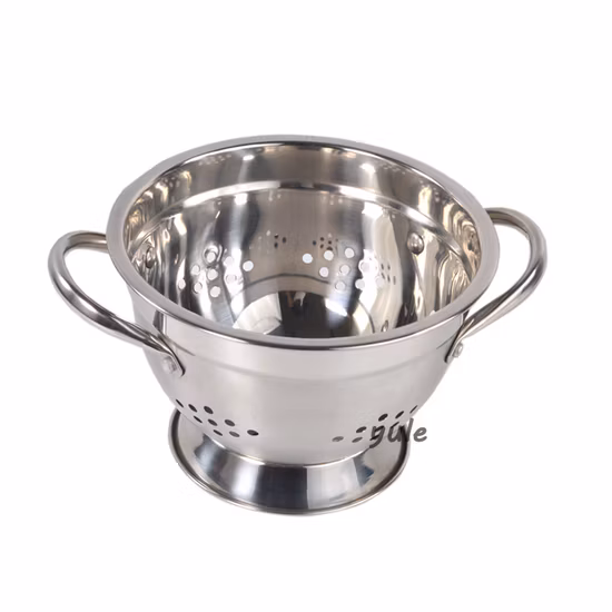 Stainless Steel Dishwasher Safe Colander Kitchen Accessory