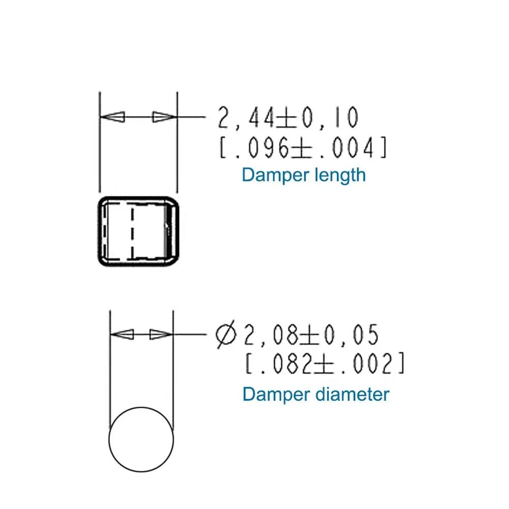 Knowles Damper Standard Hearind Aid Accessories